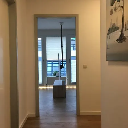 Moderne Wohnung Leipzig Exterior foto